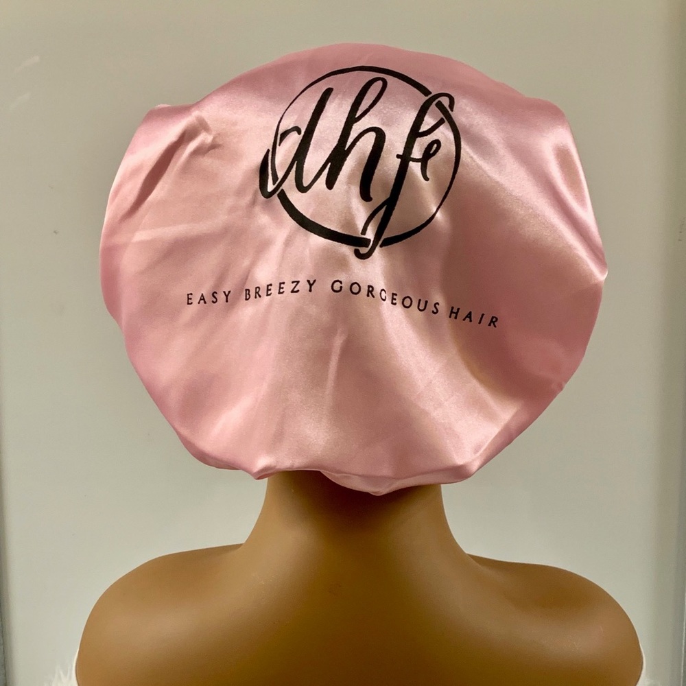 Satin hair bonnet